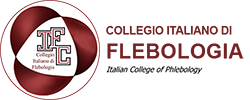 Logotipo de la universidad italiana de flebología